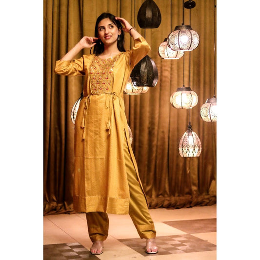 Sunset Handwork Suit Set