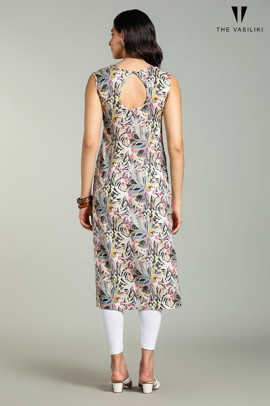 Printed Multi Kurta