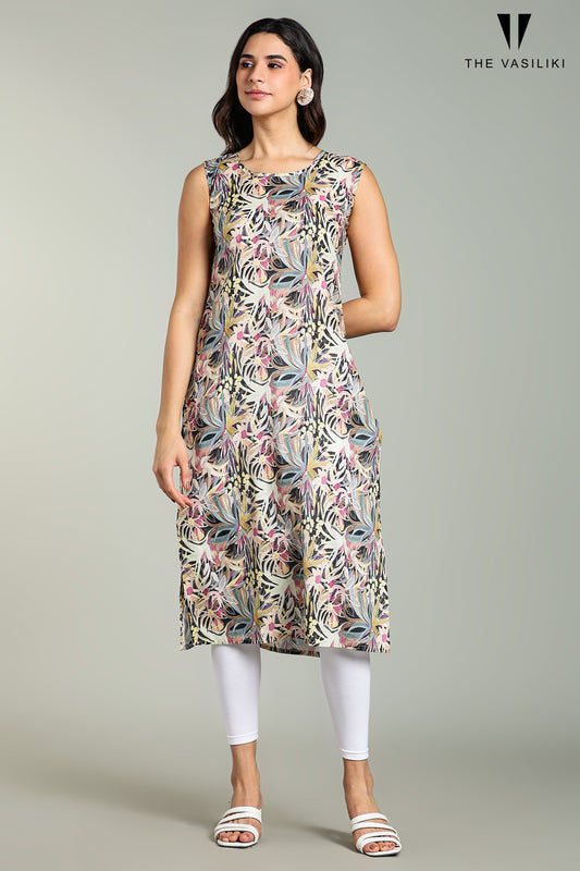 Printed Multi Kurta