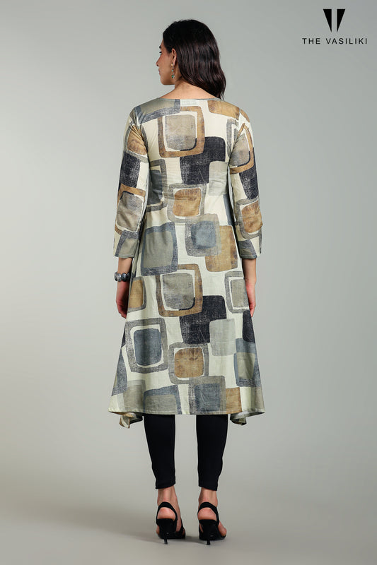 Printed Multi Kurta