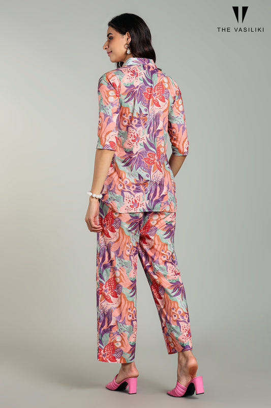 Printed Multi Co-ord Set